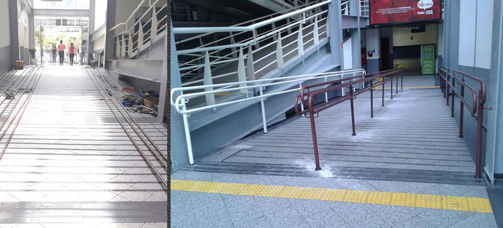 Adequação de Escadas