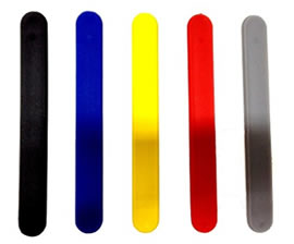 Piso tátil direcional por elementos