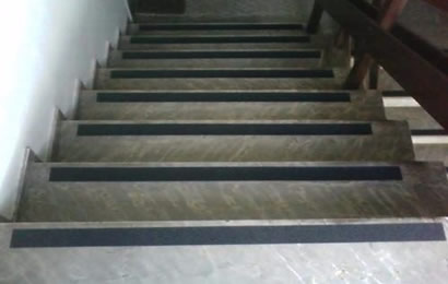 Fitas Antiderrapantes para escadas